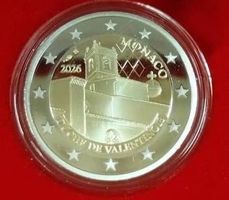 Monaco 2 Euro 2015 Duché de Valentinois BE 