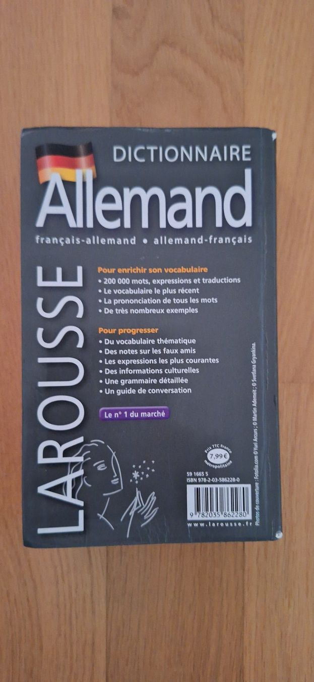 Livres: Dictionnaire Larousse, Allemand – D'occasion à Lussery-Villars par pousinete02 2