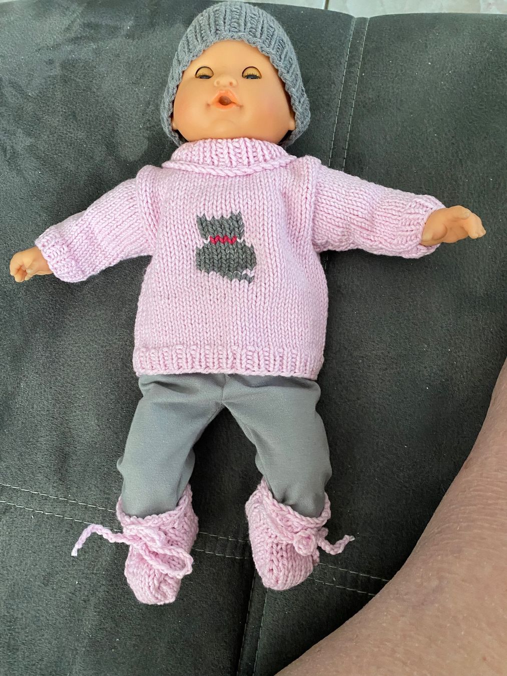 Bambole: Garnitur Coroll Puppe und Natterer Baby – Nuovo (secondo la descrizione) da Roggwil TG venduto da Strick-Fee 2