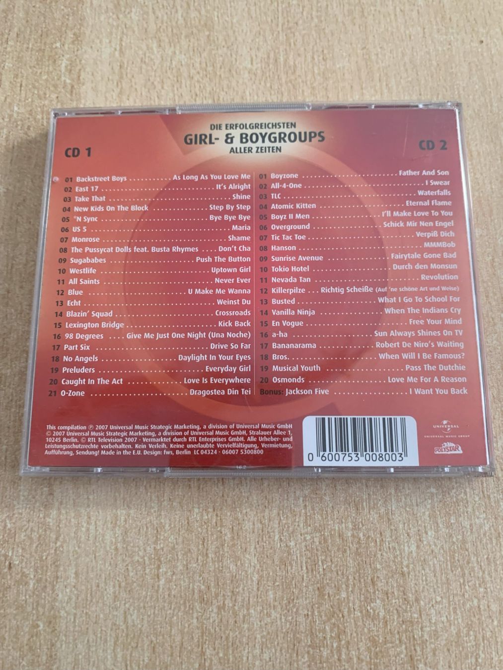 CDs: Die Ultimative ChartShow Girl- & Boygroups (Doppel-CD) – Gebraucht aus Reinach BL von con_ync2 1