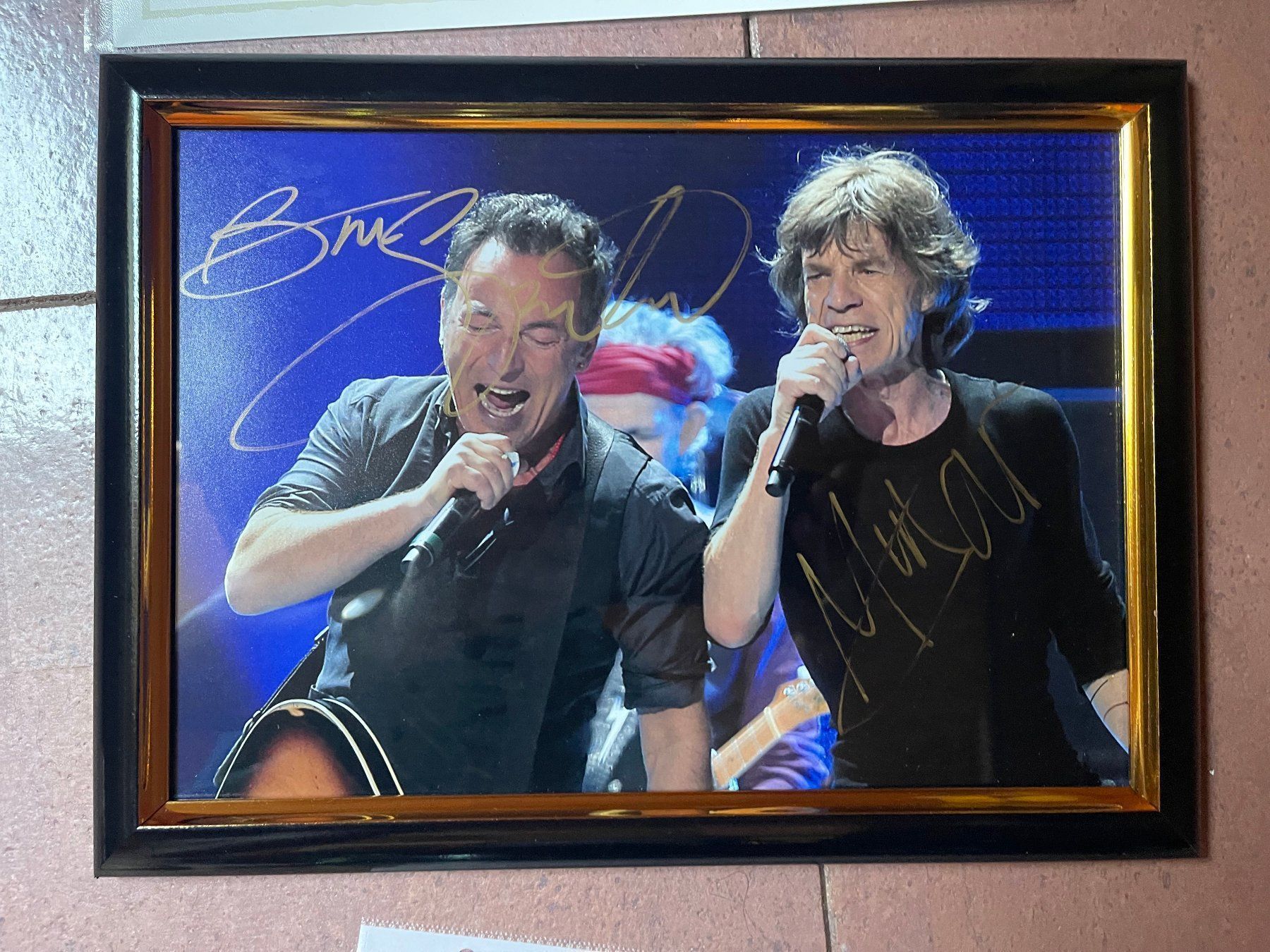 Autografi: Originalautogramm Mick Jagger+ Bruce Springsteen mit COA – Usato da rafz venduto da Ttt0071