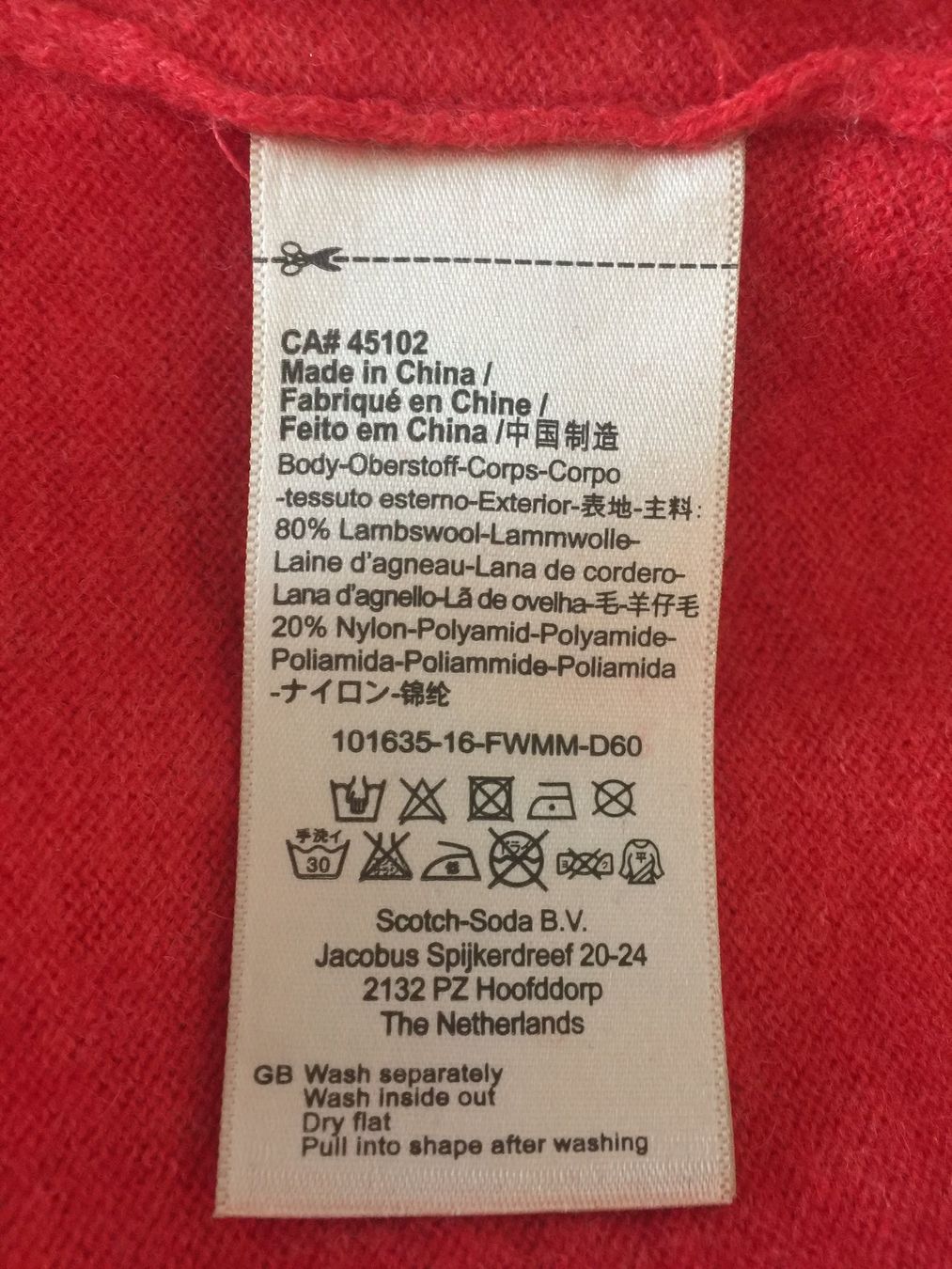 Maglioni & Felpe: NEU: Scotch&Soda Pullover 80% Lammwolle Gr. XL – Nuovo e nell'imballaggio originale da Lachen venduto da Reeci 5
