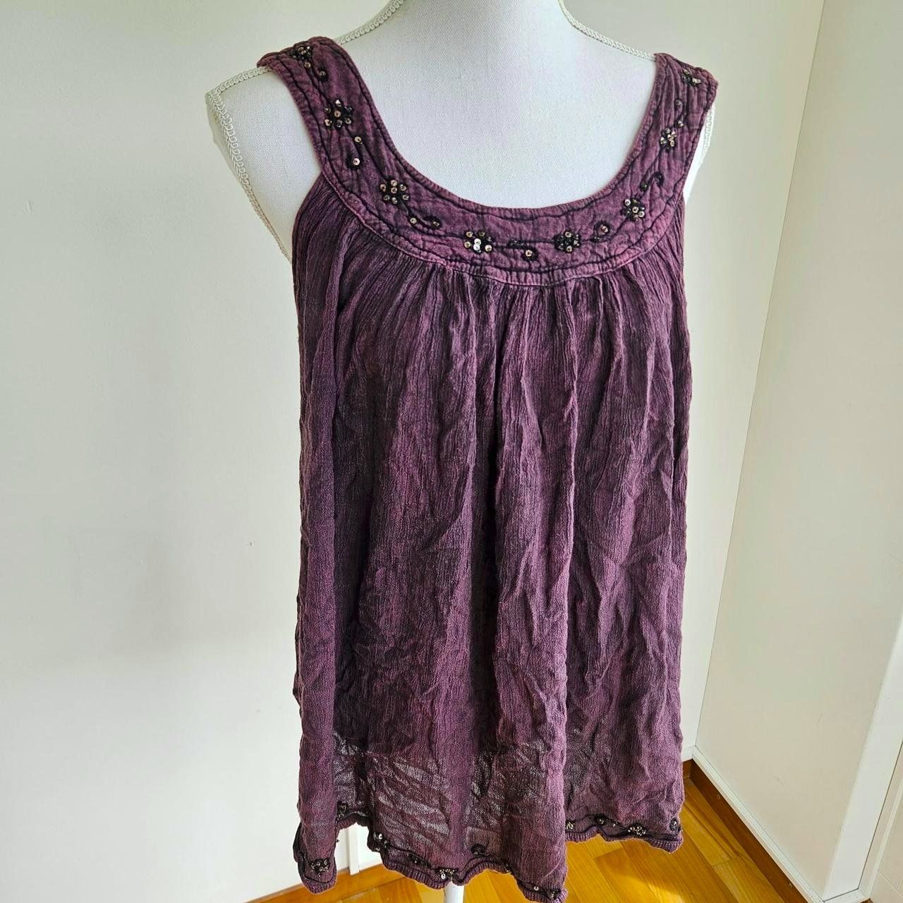 Top: Sommertop Lila- L/XL – Usato da Langnau am Albis venduto da Kookysprite