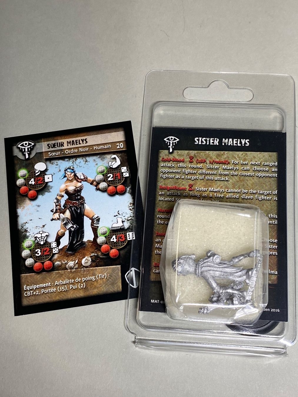 Kit di modellismo & Modellini statici: Eden - Sœur Maelys – Usato da Miécourt venduto da Dinedine9494