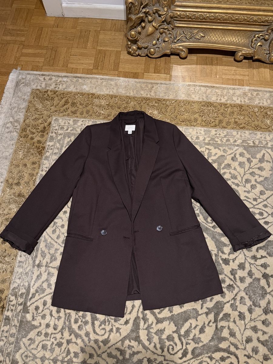 H&M Giacche: Blazer marron – Nuovo (secondo la descrizione) da Genève venduto da Cam_0210 2
