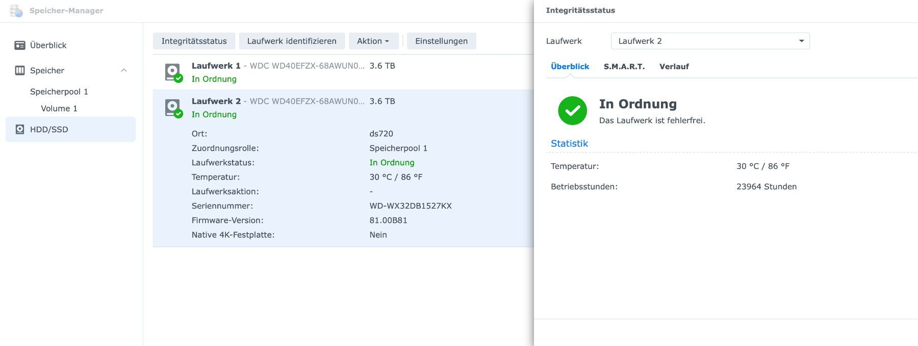 Western Digital Harddisks: 2x4TB SATA WDRed Plus NAS Harddrive – Gebraucht aus Balsthal von Koenu 2