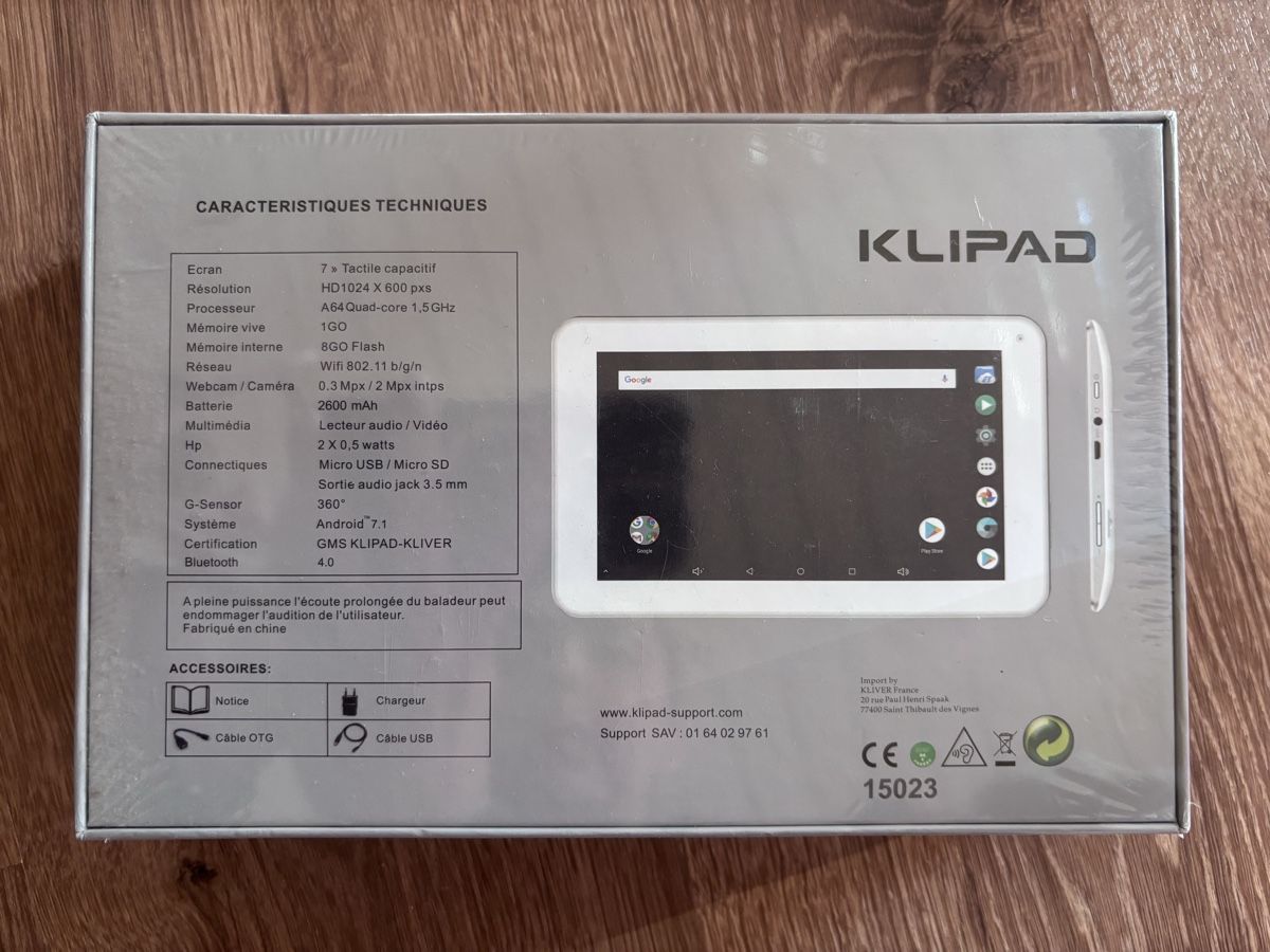 Tablet PC: Klipad Tablet - neuf - emballage scellé – Nuovo e nell'imballaggio originale da Ogens venduto da ced_qn5v 1