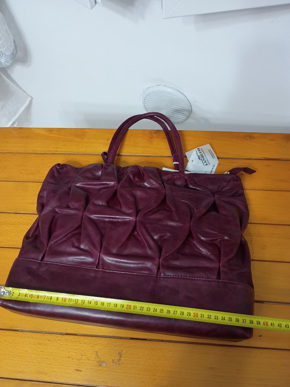Borse da donna: Borse Lanzetti / Lexiapel bordeaux – Usato da Chiasso venduto da mar_5xmm 4