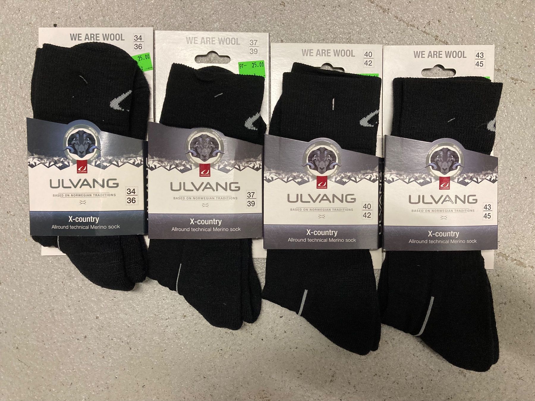 Socken: Socken Merino Langlauf – Neu und originalverpackt aus Egnach von Rechi8