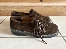 Oktoberfestschuhe aus Wildleder, Gr.40