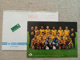 cartoline con autografi F.C LUGANO, Div.Naz90/91