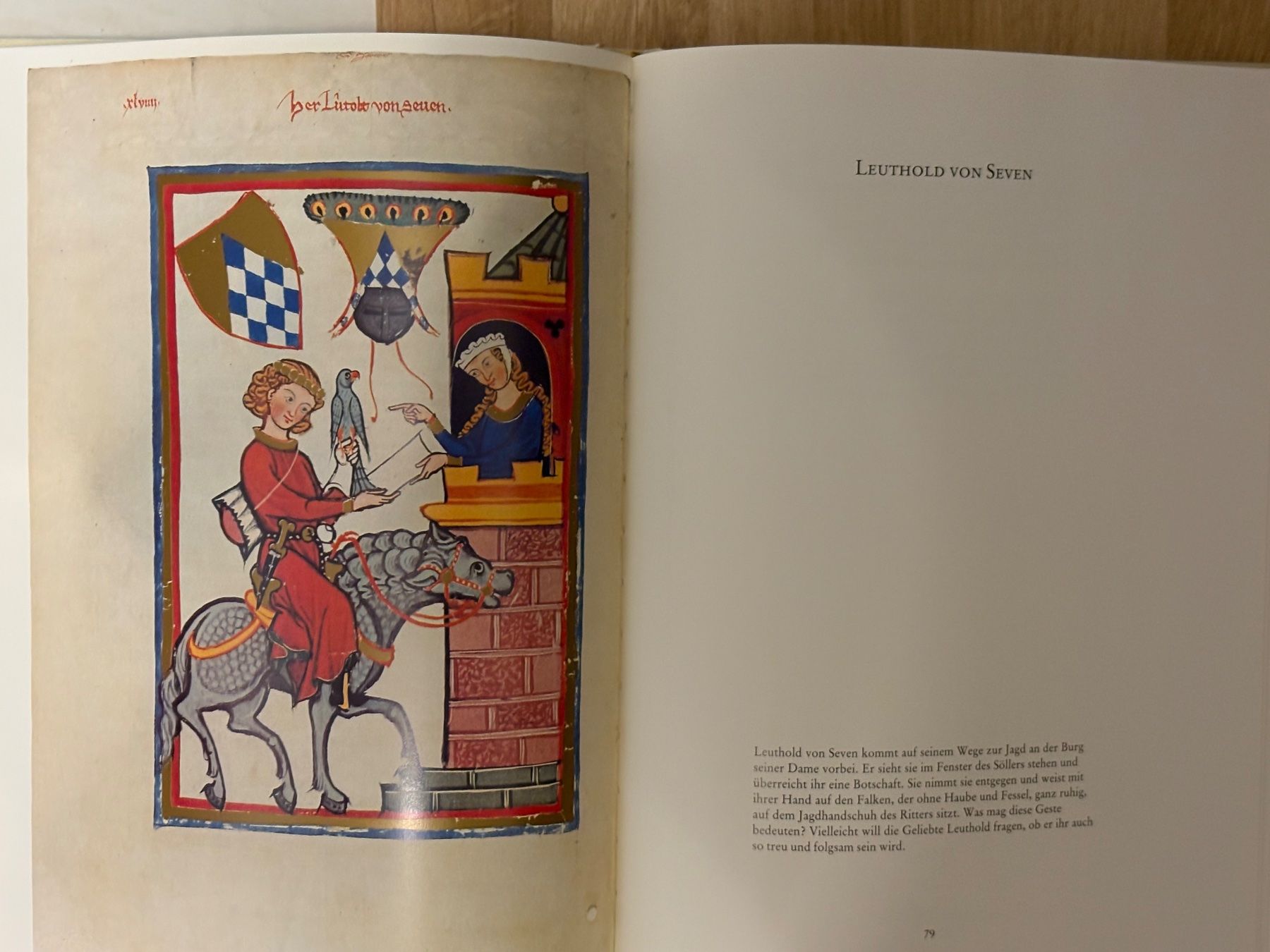 Livres: Manessische Liederhandschrift – D'occasion à Arlesheim par Spielmax 4