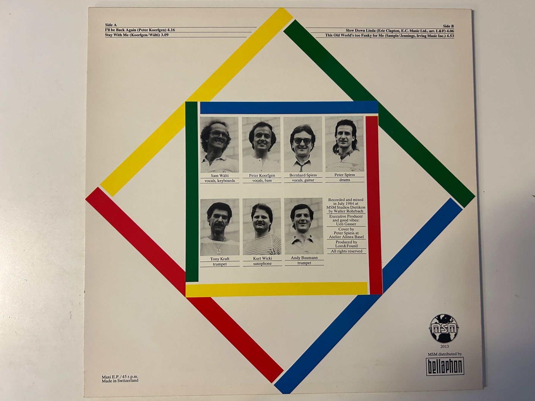 Dischi in vinile: Lost & Found - Back Again - Seltene Maxi-Single von 1984! – Usato da Aesch BL venduto da BernisFlomi 1