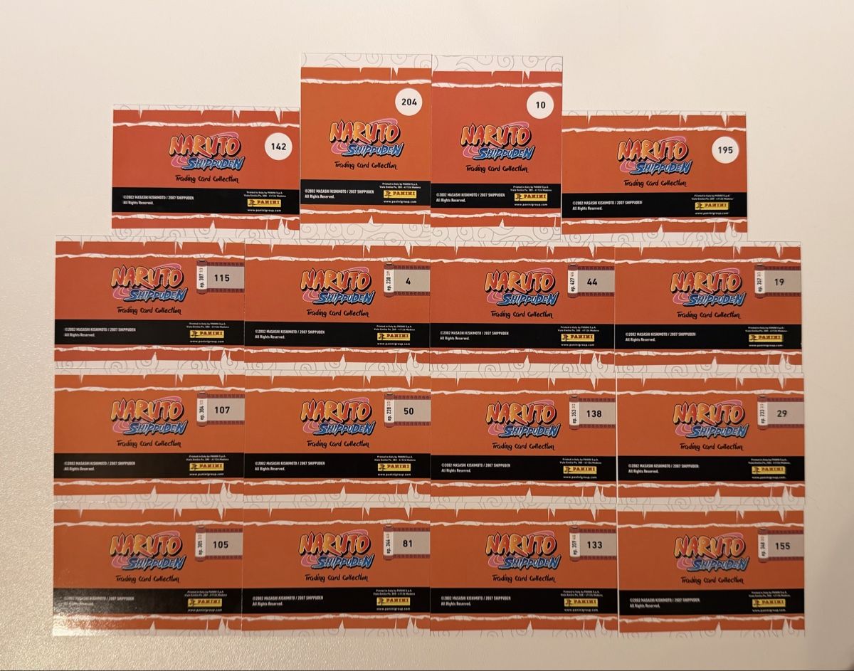 Panini Carte collezionabili: Naruto Shippuden TCG diverse Karten – Nuovo (secondo la descrizione) da Au SG venduto da Bego1 1