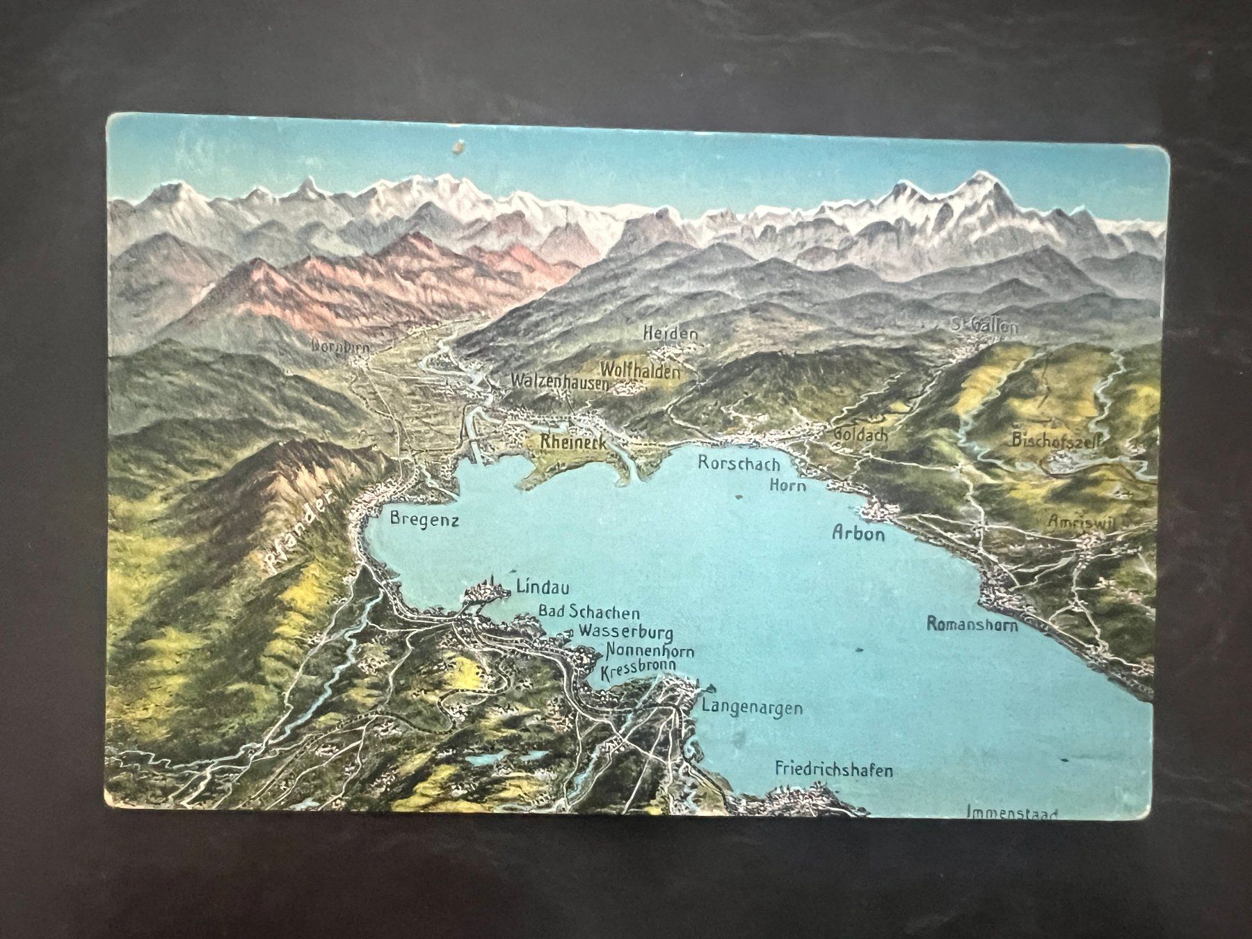 Cartoline postali: AK   1918 Bodensee   (G3315) – Usato da Hinwil venduto da Sidi4