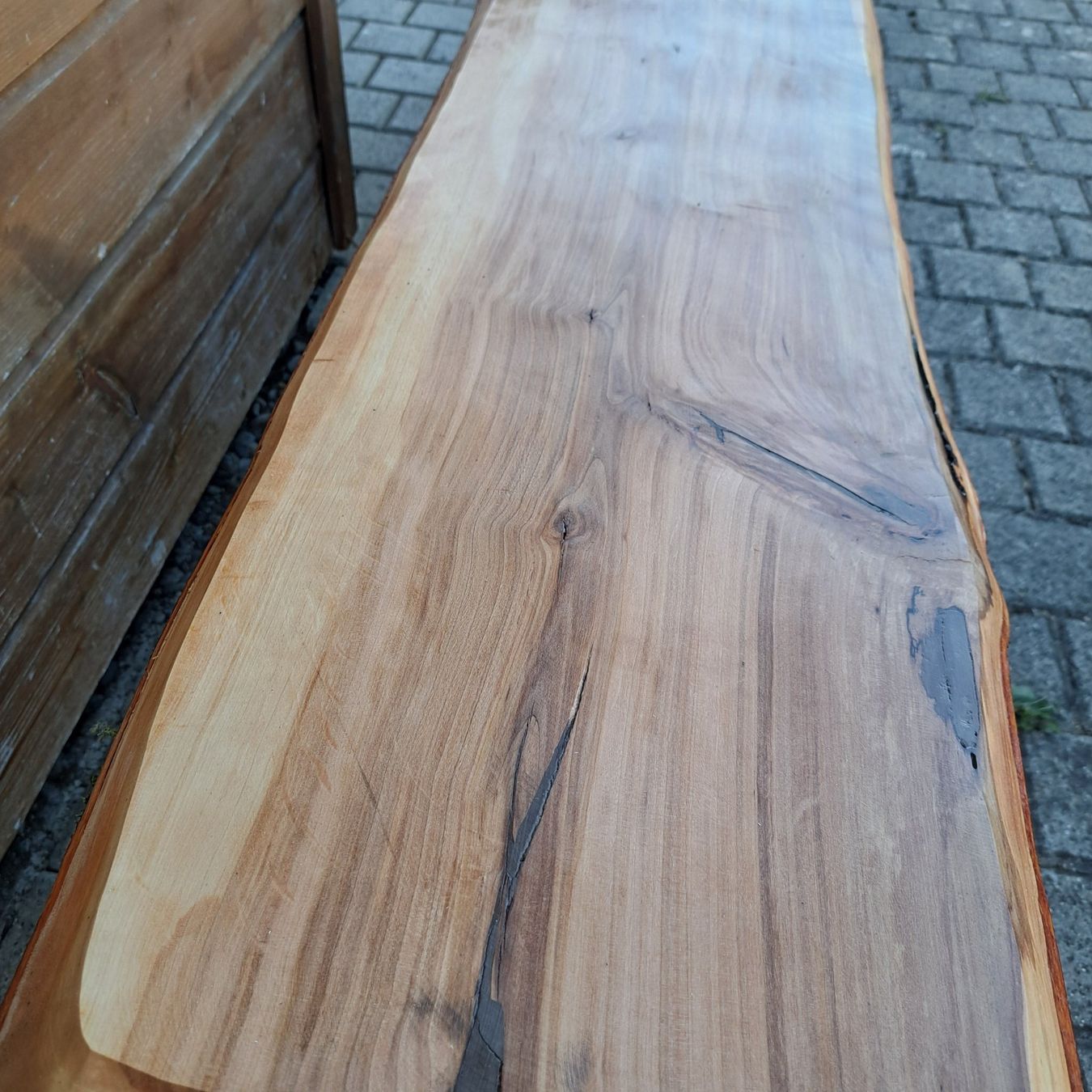 Bancs: Holzbank rustikal 155 cm lang – D'occasion à Benzenschwil par 007tinu 4