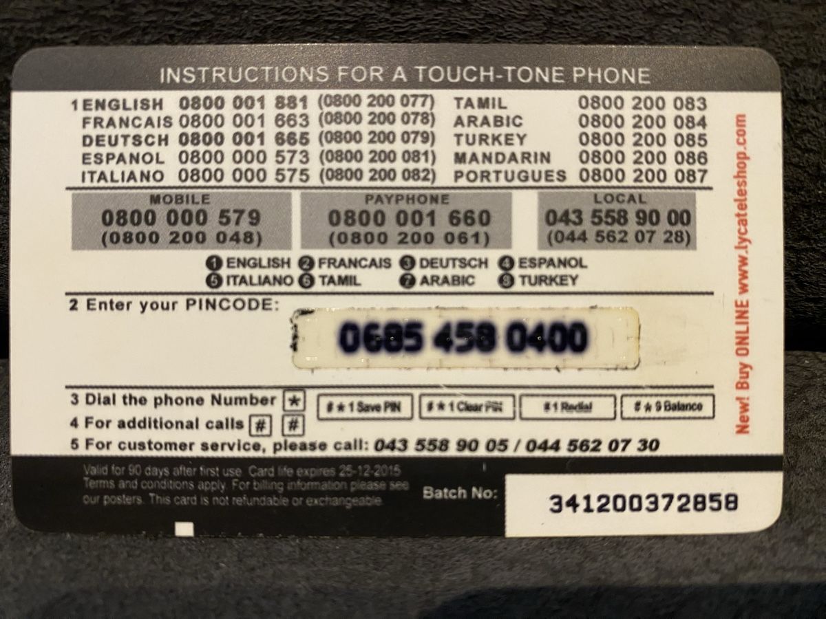 Schede telefoniche: Carte – Usato da Lausanne venduto da babacard10 1