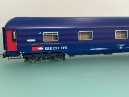 SBB CFF wagon-lits WLABmh * lune & étoiles - Mond und Sterne
