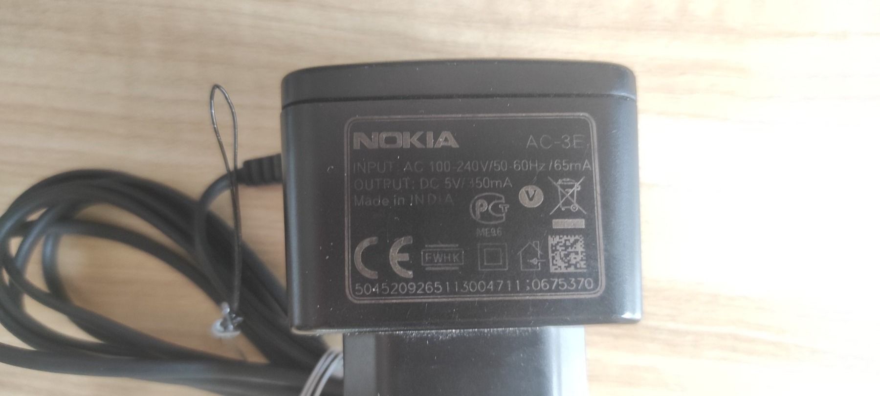 Nokia Caricabatterie: Original Nokia Ladekabel AC-3E Ladegerät – Usato da Beckenried venduto da SCHEMA79 2