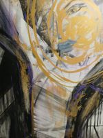 Originale Gemälde auf Leinwand 100x70 cm, Unikat!!!
