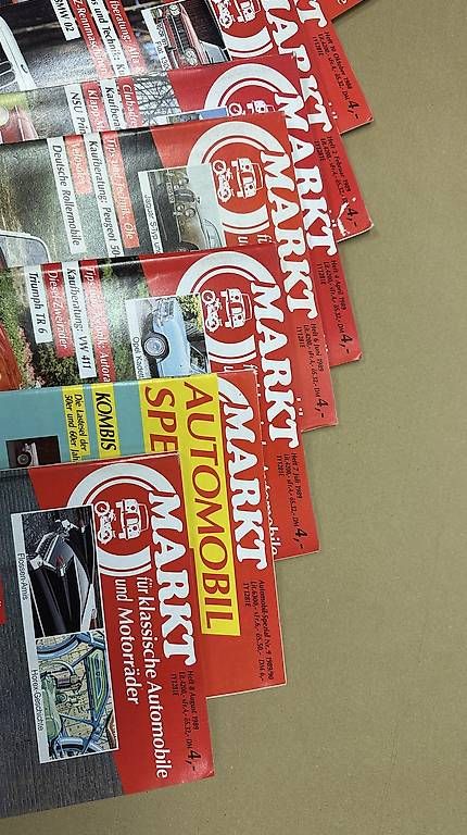Riviste & Magazine: Sammlung Oldtimer Markt Hefte 1986 - 1989 – Usato da Burgdorf venduto da NoQuestions 1