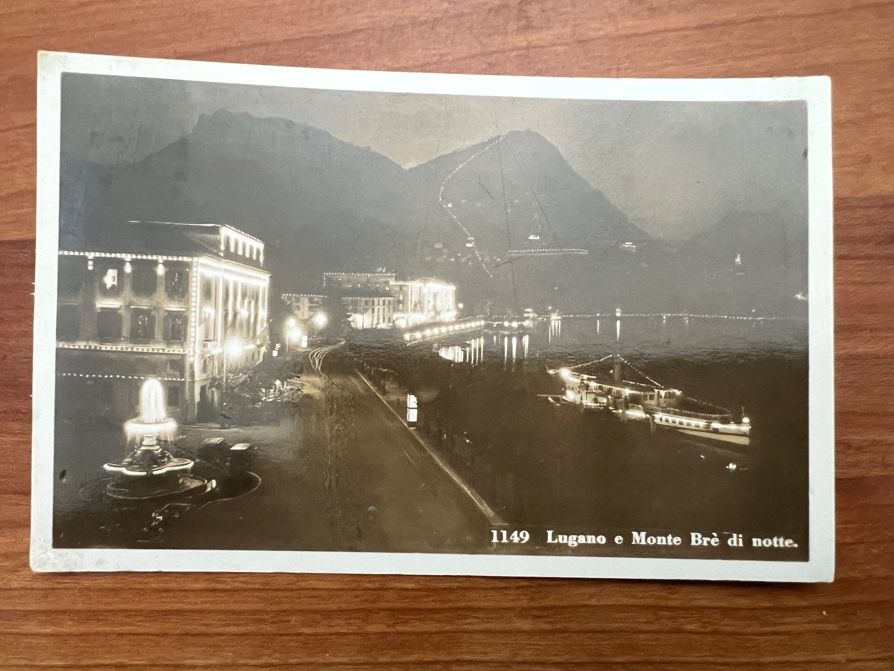 Cartoline postali: AK  1941 Lugano  (G2516) – Usato da Hinwil venduto da Sidi4