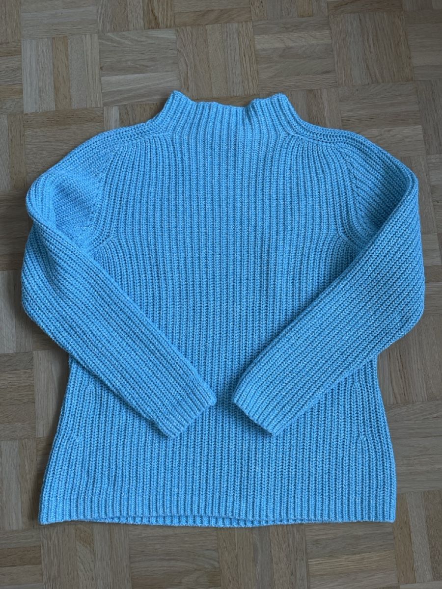 Walbusch Maglioni & Felpe: Walbusch Strickpullover Baumwolle Hellblau Gr. 38 Top! – Usato da Zürich venduto da Kleanthy 5