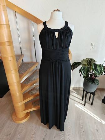 Sangria Elegantes Abendkleid Maxi Schwarz  46 