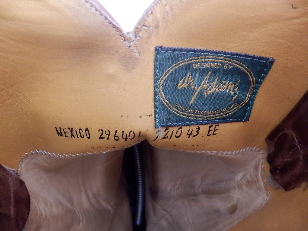 Scarpe da uomo: Bottes Mexicaine en daim taille 43 – Usato da Hauterive NE venduto da Davidsonson 3