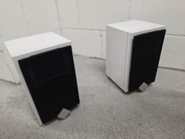 Original REVOX High-End Regallautsprecher (Paar) – Weiss 
