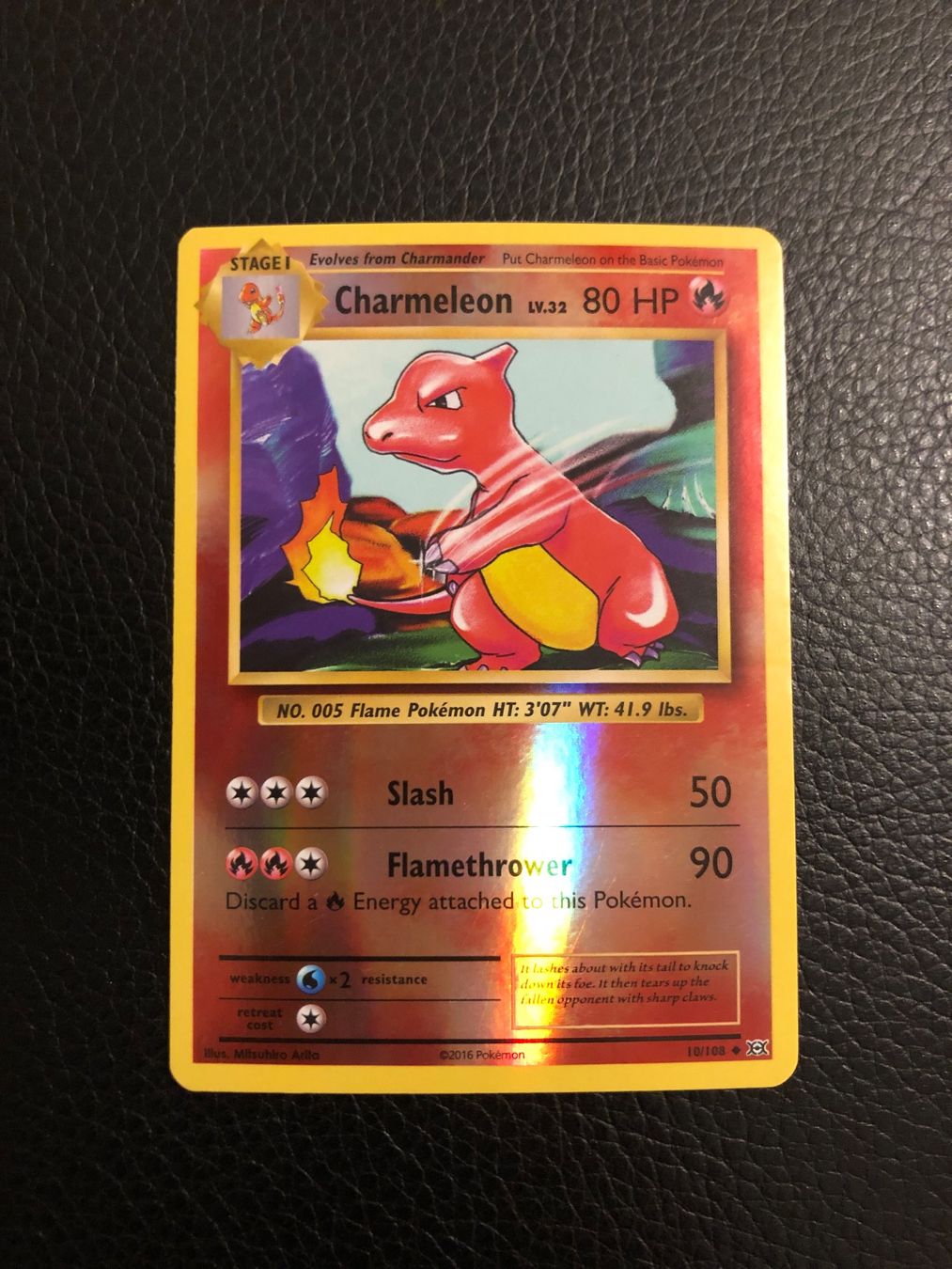 Pokémon Carte collezionabili: Evolutions Charmeleon reverse 10/108 Ab 1 – Usato da Paradiso venduto da Pkmn10