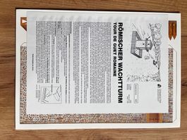 1 Modellbogen Pädagogischer Verlag Römischer Wachtturm