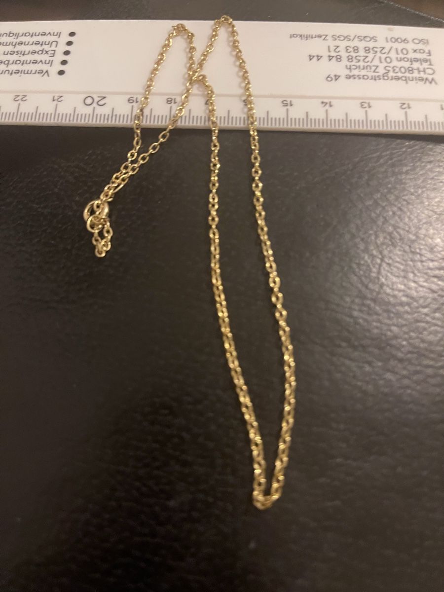 Ketten: Collier doré vintage 42 cm unisexes  – Gebraucht aus Kloten von Vermicelles 5