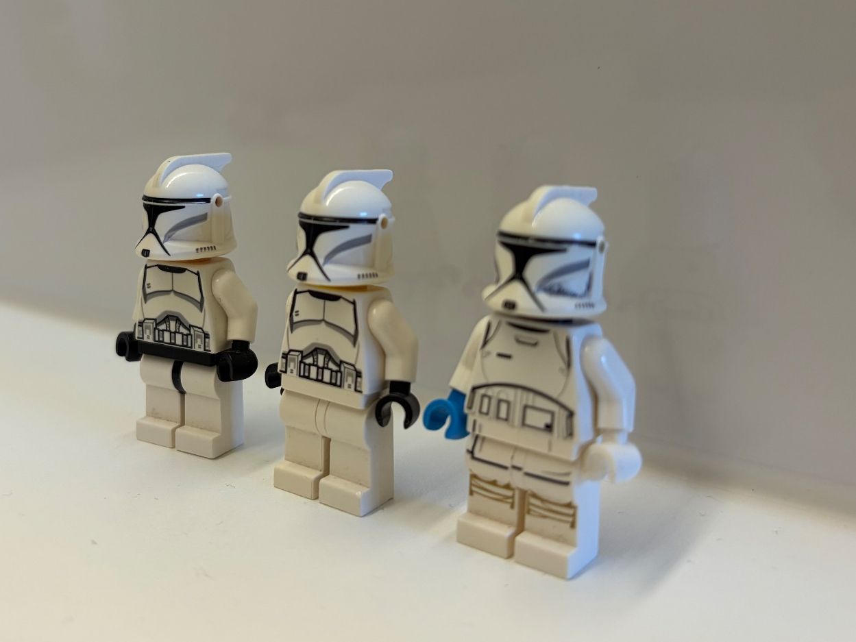 Star Wars Statuette: Star Wars Clonkrieger Lego Figuren – Usato da Meierskappel venduto da chegli24 1