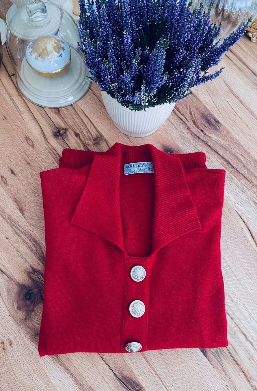 Maglioni & Felpe: JAEGER 100 % Lammwolle Pullover – Usato da Winkel venduto da KaschmirArt 3