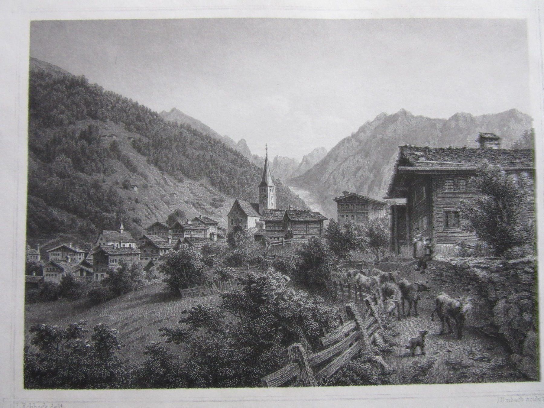 Incisioni: EIFISCHTAL STAHLSTICH – Usato da Gersau venduto da grafik-kunst