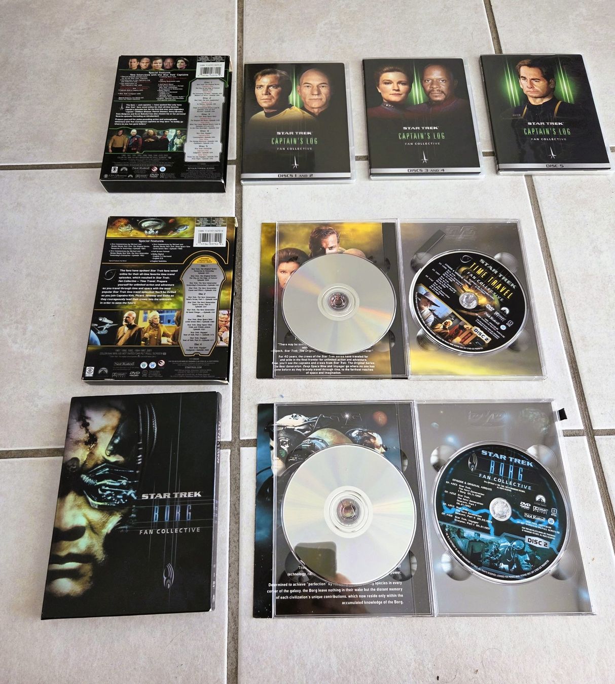 Tutti i DVDs: STAR TREK - DVD - SAMMLUNG – Usato da Brüttisellen venduto da Nighttrain 3