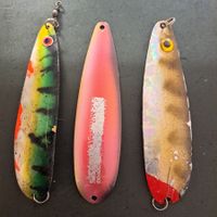 3 cuillers pour la traîne 120 mm Schlepplöffel
