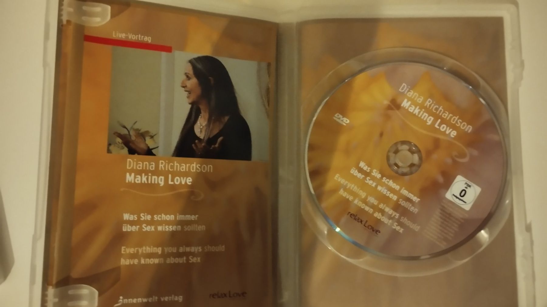Tutti i DVDs: DIANA RICHARDSON MAKING LOVE + TIME FOR TOUCH DVDs – Usato da Basel venduto da Bal-Sagoth 3