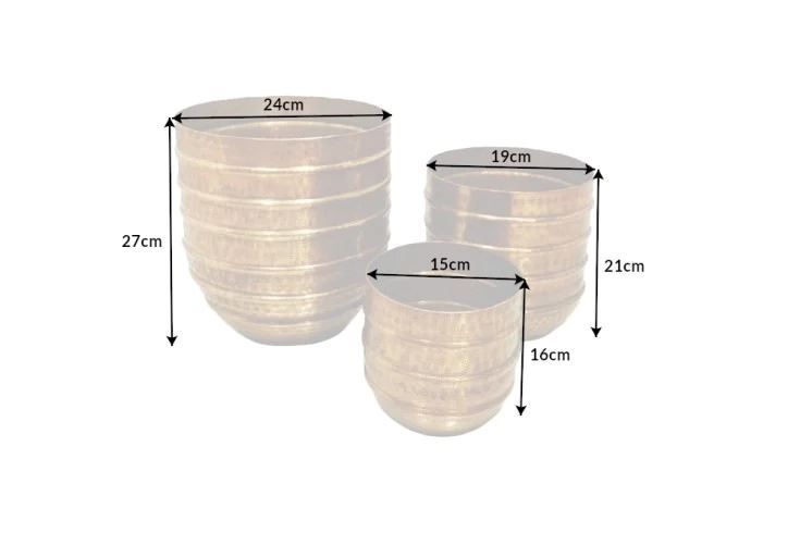 Pots de fleurs: Edles 3er Set Blumen Übertopf – Neuf avec emballage d'origine à Winterthur par aredo 9