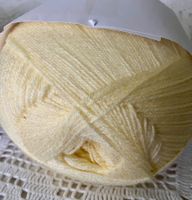 Wolle 100 % aus Acryl, gelb, Basteln, Stricken, Häkeln