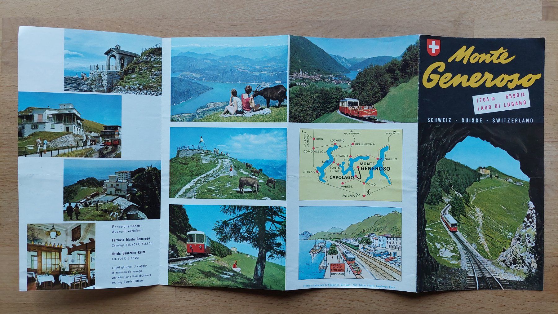 Documenti: Alter Prospekt Monte Generoso – Usato da Obfelden venduto da Foto_Bild_Kunst_Buch 1