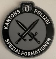 Kantonspolizei Basel Spezialformationen mit Klett.