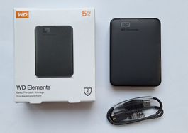 WD Elements Portable Storage 5 TB – USB 3.0