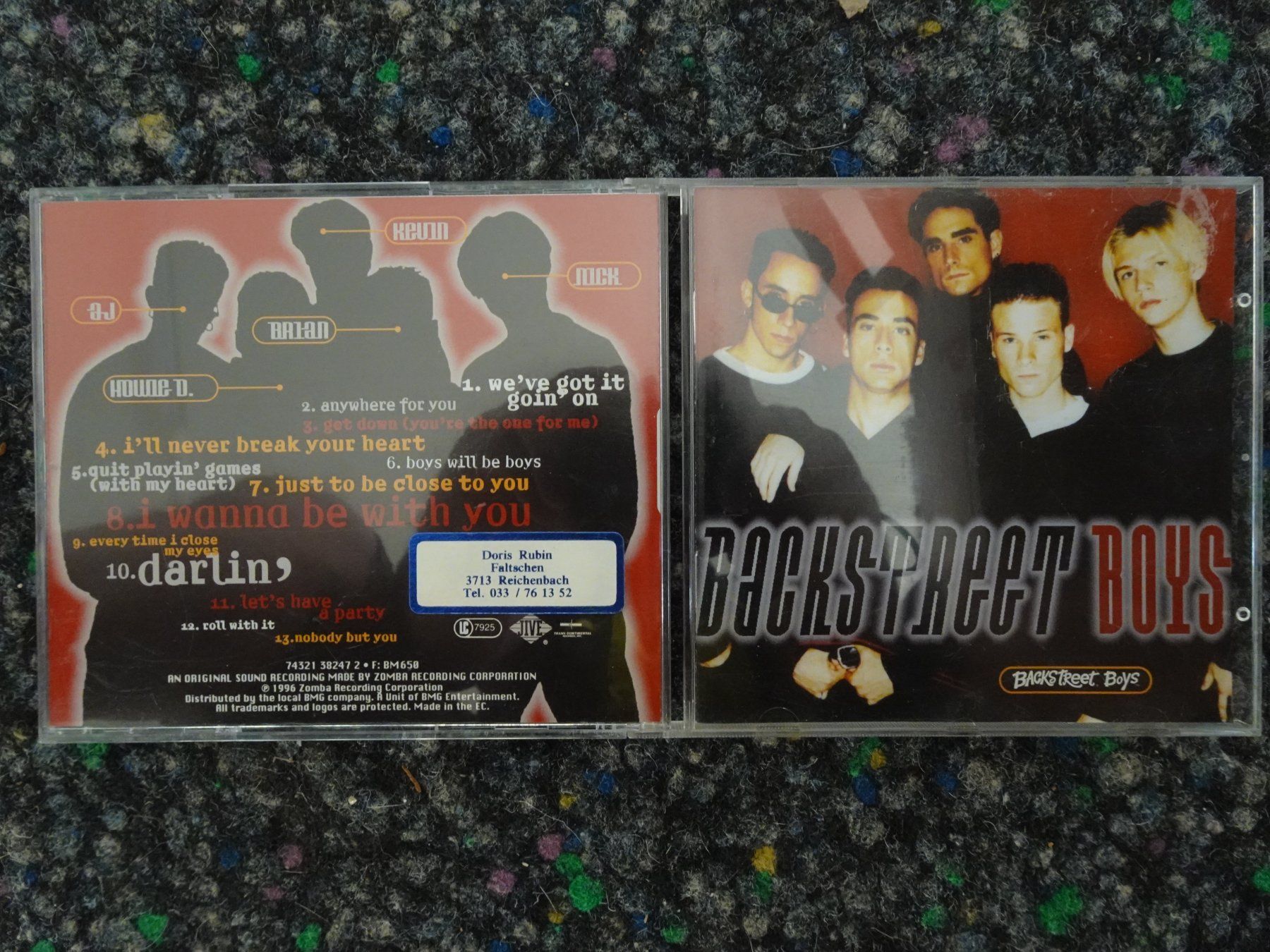 CDs: CD : Backstreet boys – Gebraucht aus Lotzwil von Kiddis