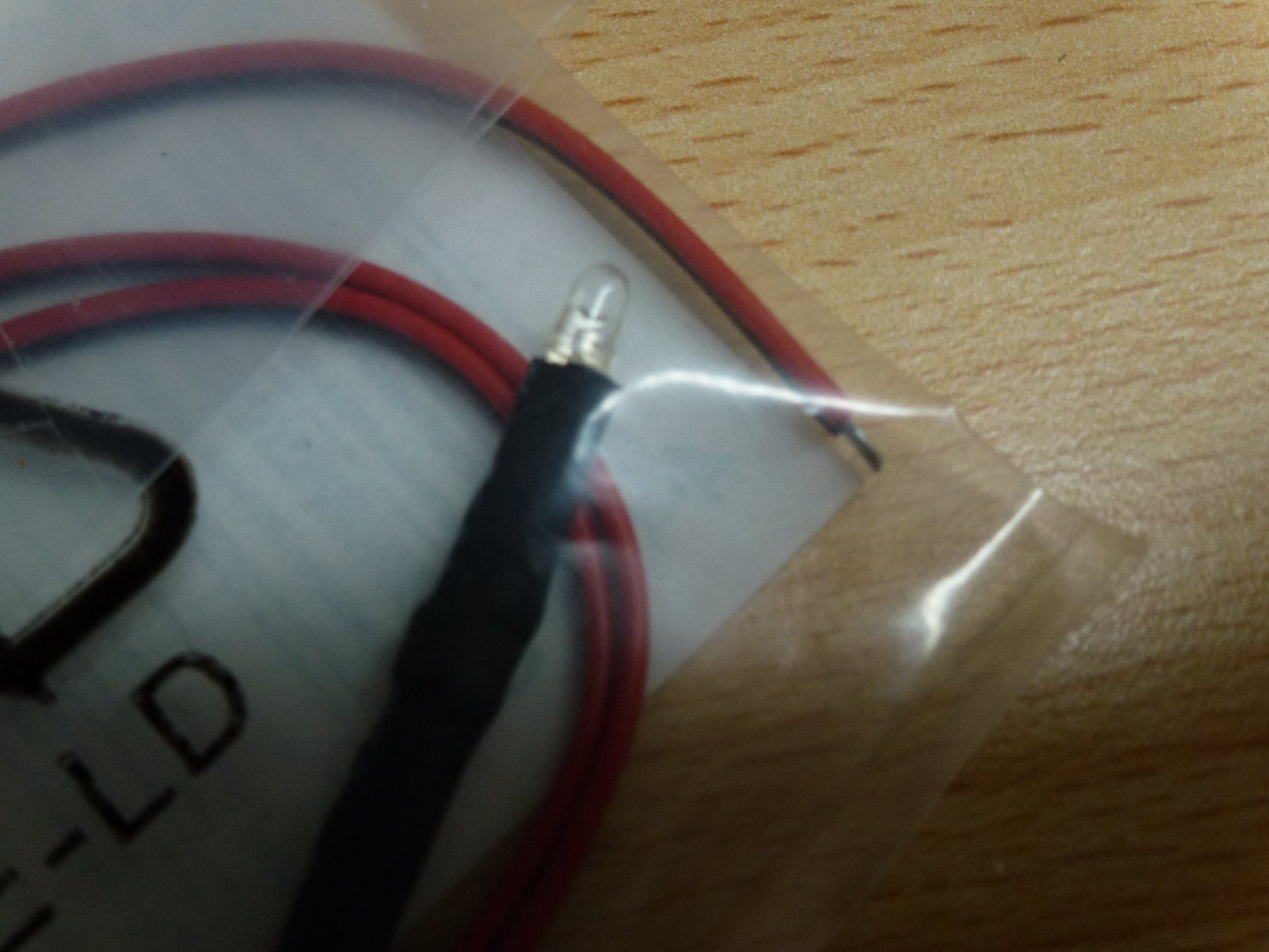 Componenti elettronici: 3St. LED 3mm rot mit Kabel 50cm 12VDC – Nuovo e nell'imballaggio originale da Hombrechtikon venduto da Se9 2