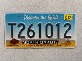🇺🇸🇺🇸USA KENNZEICHEN *NORTH DAKOTA* PEACE 🇺🇸🇺🇸