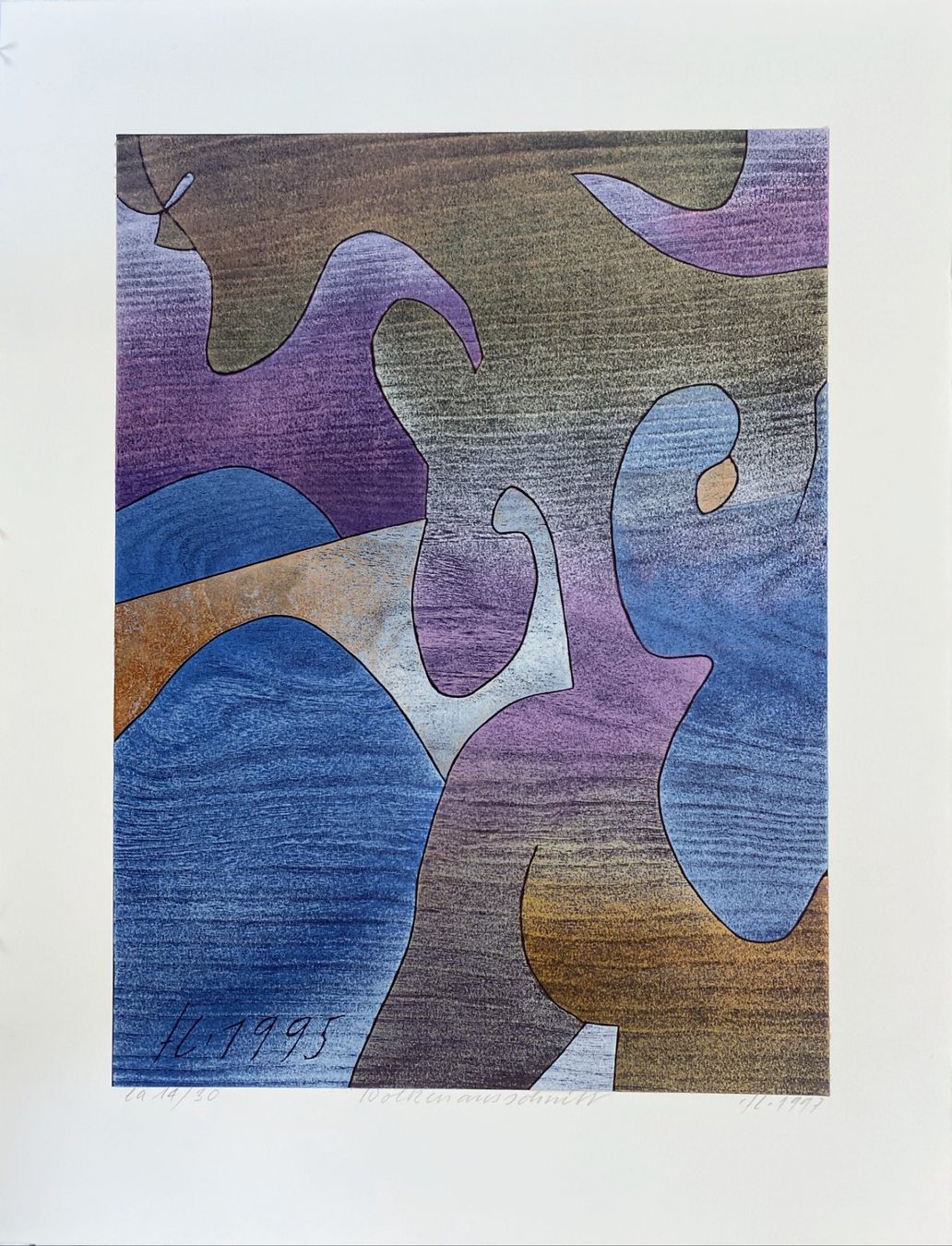 Poster & Bilder: Eggenschwiler Franz Mappe: Wolken 1997 – Neu (gemäss Beschreibung) aus grenchen von Belarte 7