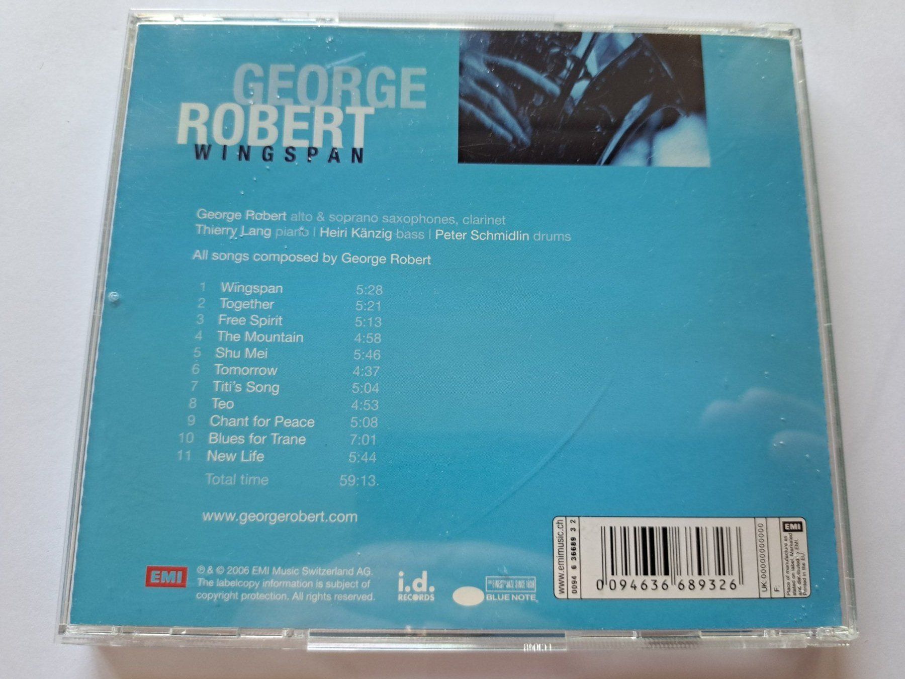 CD: Cd George Robert - Wingspan – Usato da Pully venduto da bro_n52j 2