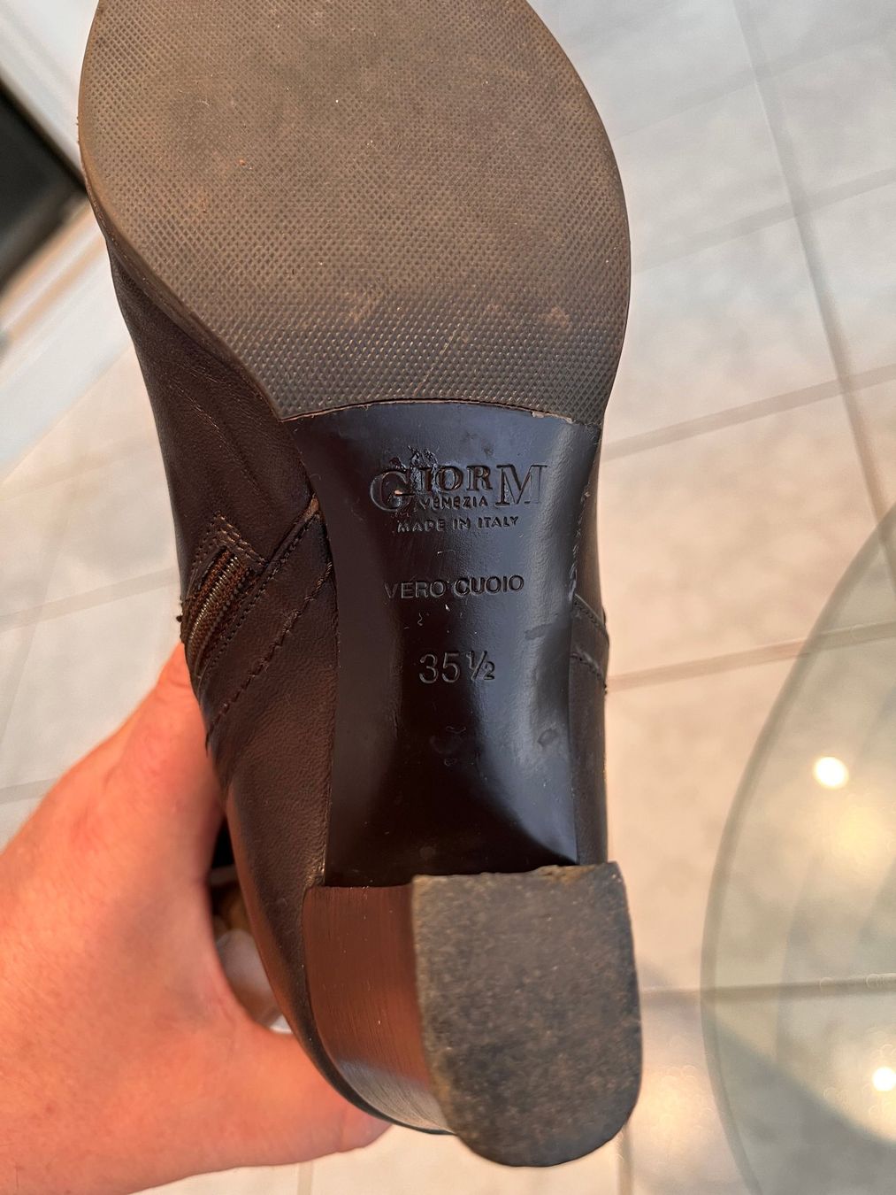 Damenschuhe: GIORM Venezia Kniestiefel 35.5 / 36 TOP – Gebraucht aus Eschen von evi_8xrh 5